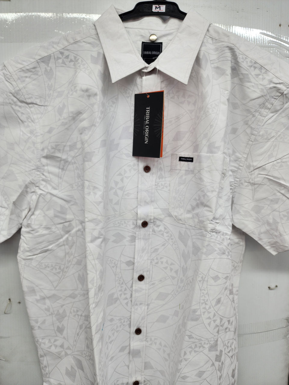 Men's Short Sleeves Polyester Shirts data-zoom=